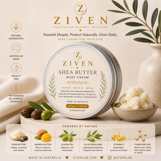 ZIVEN Shea Butter – Deep Hydration-Unscented (200g)